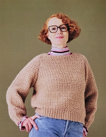 Hæklet sweater Elsa